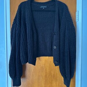 Love Ellie Black Women's Cardigan Sweater